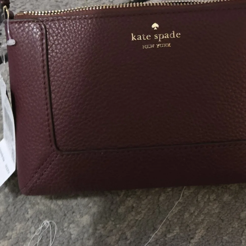 Kate Spade Burgundy Bag - Picture 6 of 8
